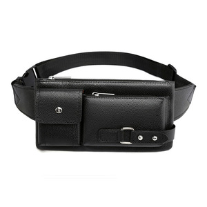 Nueva Tendencia de Moda, Bolso de Pecho para Teléfono Celular, Pequeño, Impermeable, Ligero, con Logotipo Personalizado, para Hombre, Deportivo, de PU, Bandolera - Product Image 1