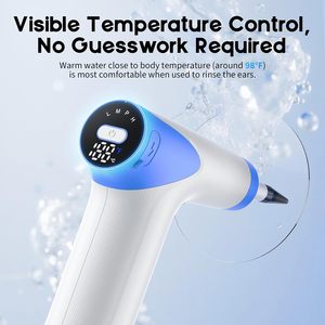 Electric Ear <b>Wax</b> <b>Remover</b> Portable Ear Cleaning Device with Ear Irrigation <b>Kit</b> - Product Image 6