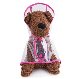 Vêtement de pluie transparent pour animaux de compagnie, imperméable et tendance, en plastique, pour l'extérieur – Offre spéciale - Product Image 4