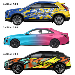 Tùy Chỉnh Tự Dính PVC Xe Sticker Không Thấm Nước Vinyl Đầy Đủ Đồ Họa In Ấn Thay Đổi Màu Sắc Van Xe Tải Xe Gói Cơ Thể Cuộn - Product Image 1