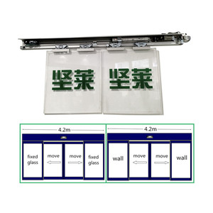 Trung Quốc Hot Bán khách sạn cửa trượt tự động hệ thống cho thương mại cửa ra vào với 150kg Tải - Product Image 5