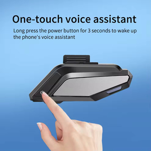 Casque de moto L8 Casque d'écoute sans fil Rider avec microphone HD Haut-parleurs stéréo pour l'équitation - Product Image 4