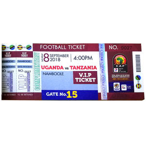 Boleto de papel de seguridad de marca de agua personalizado de gran oferta con impresión UV <span class=keywords><strong>en</strong></span> cartón y papel Kraft - Product Image 3