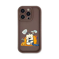 Coques de téléphone portable antichoc mignonnes à motif de dessin animé pour iPhone 17 Air 16 15 Plus Pro Max 14 13 12 11 X XR – Housse de protection arrière anti-chute
