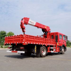 Camion-grue Dongfeng 8 tonnes à double cabine 4x2 DFAC avec grue montée sur véhicule à vendre - Product Image 4
