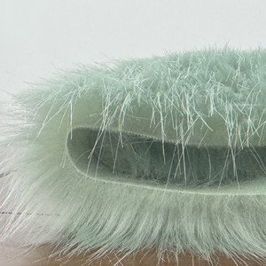 Vải lông giả cao cấp, lông dài, mật độ cao, màu tùy chỉnh dùng cho đồ nội thất, thủ công DIY, đồ chơi, may mặc - Số lượng đặt hàng tối thiểu thấp, trực tiếp từ nhà máy - Product Image 5
