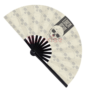 2025 bán buôn tùy chỉnh in logo tre gấp người hâm mộ lớn lớn Kinh doanh Quà tặng phổ biến tùy chỉnh Crafted Clack người hâm mộ - Product Image 3