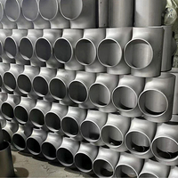 Services de forgeage sur mesure, usinage CNC, résistance à haute pression, anticorrosion, raccord en T réducteur en acier inoxydable 304L sans soudure