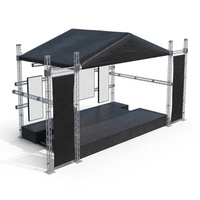 Servicios de Diseño Gratuitos, Estructura de Torre Modular Plegable y Portátil de Aleación de Aluminio, Triangular y Cuadrada, para Altavoces, con Capacidad de Carga de 1000 kg