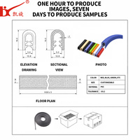 Tira de Sellado de PVC para Puertas de Coche, Flexible, Impermeable, Universal, Multicolor, Tamaño Personalizado