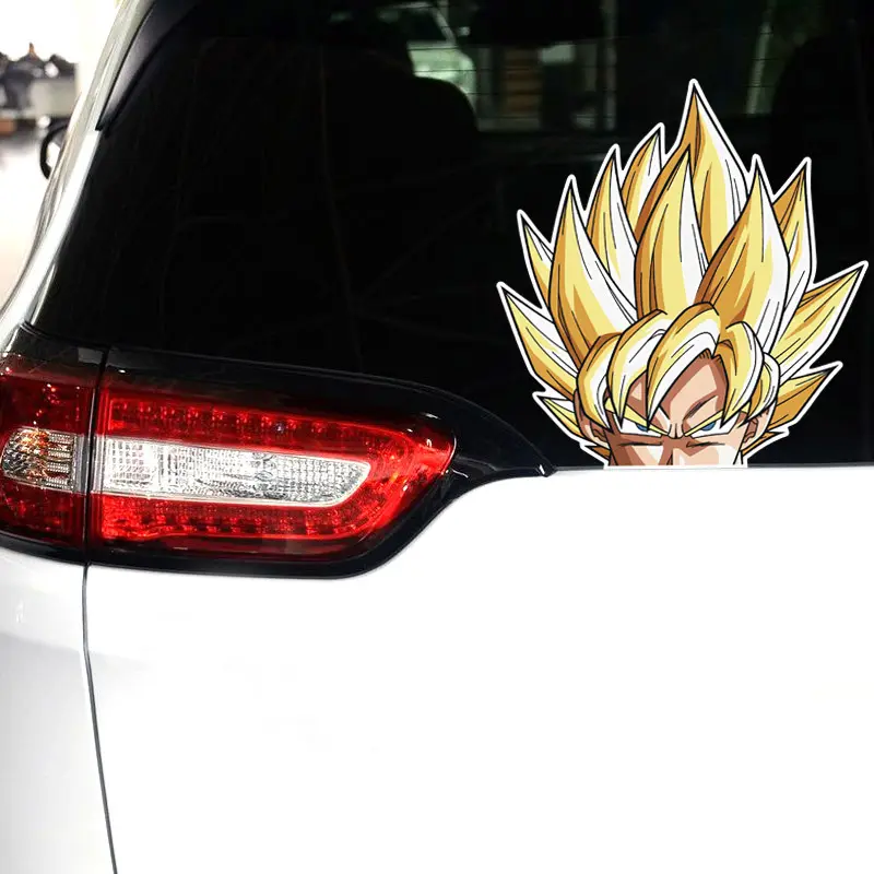 31 stili No Fade Transfer Kame Goku Super Saiyan parabrezza per auto vinile adesivi impermeabili Anime DBZ Dragonball Car Sticker