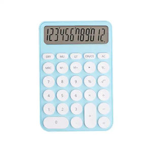 Calculadora Estándar con Pantalla LCD Personalizada de 12 Dígitos, Calculadora de Escritorio de Plástico - Product Image 3