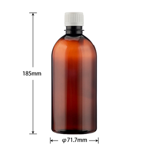 Precio al por Mayor, Botellas de Plástico PET de 500 ml de Gran Capacidad, Ligeras y Duraderas, con Impresión Personalizada, para Jarabe Oral, Suministro para Farmacias - Product Image 4