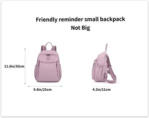 Mochila para mujer con cremallera, ligera, bonita y elegante, mochila universitaria, mochila informal para el día a día, trabajo, viajes, fiestas, color <span class=keywords><strong>verde</strong></span> <span class=keywords><strong>claro</strong></span> - Product Image 2