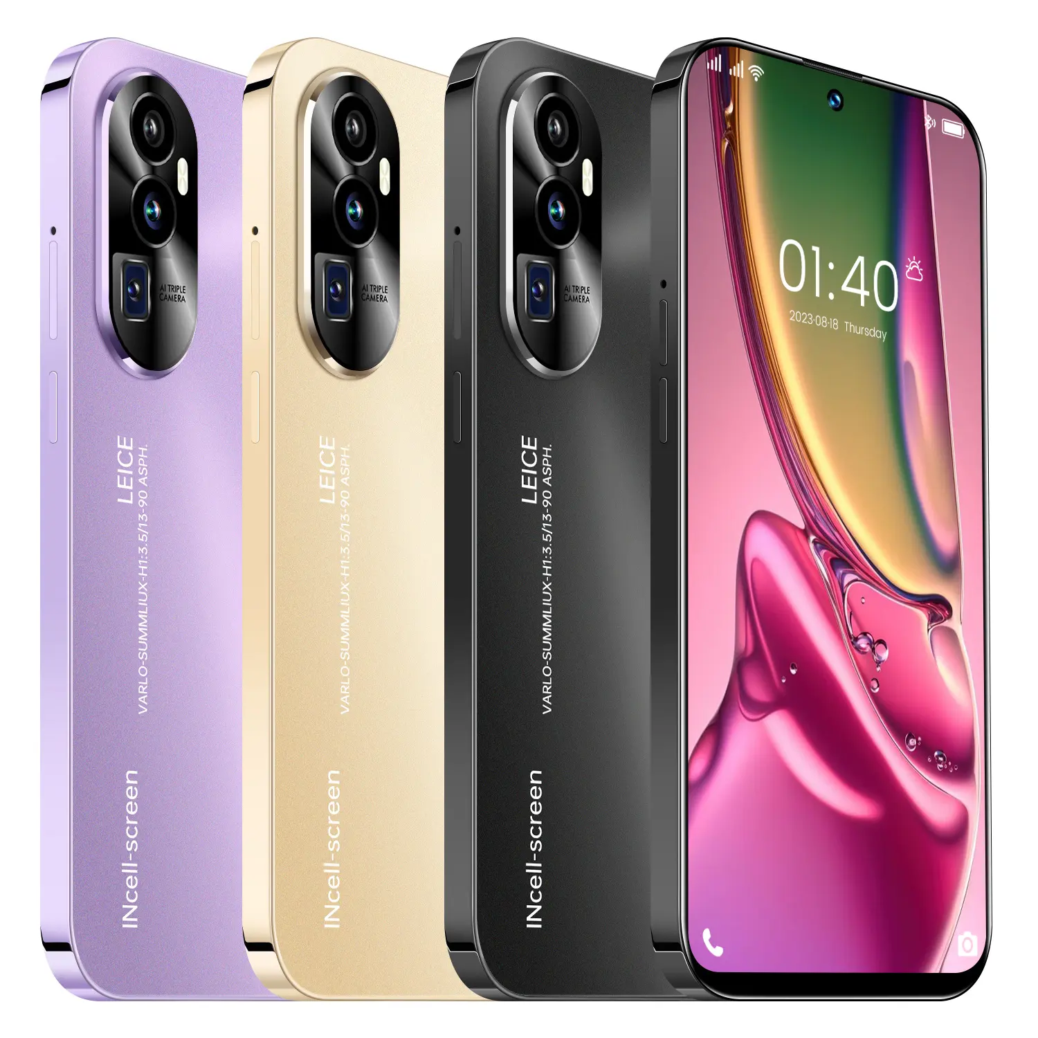 고품질 Reno10 Pro + 무료 배송 액세서리 포함 16GB + 1TB 오리지널 5G 휴대폰 7800mAh 튼튼한 배터리 휴대폰