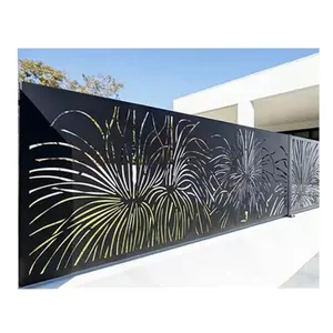 Panneaux décoratifs personnalisés découpés au laser diviseurs de pièces en métal et acier inoxydable diviseurs d'écran mental intérieurs et extérieurs