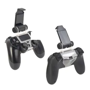 Cell Mobile Stand For ps4 Controller Mount Hand Grip Joystick for P4 Gamepad ps4 controller Android Clip Holder phone catcher