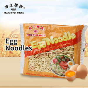 บะหมี่ไข่ แบรนด์ Pearl River Bridge 400 กรัม บรรจุถุงพลาสติก ราคาโรงงาน ขายส่ง ราคาโรงงาน OEM ปรุงง่าย รสชาติดี - Product Image 2