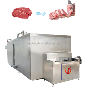 新品カスタマイズ自動大容量エアブラストトンネルフリーザー100kg/h高精度、果物、フライドポテト、エビ用 - Product Image 1