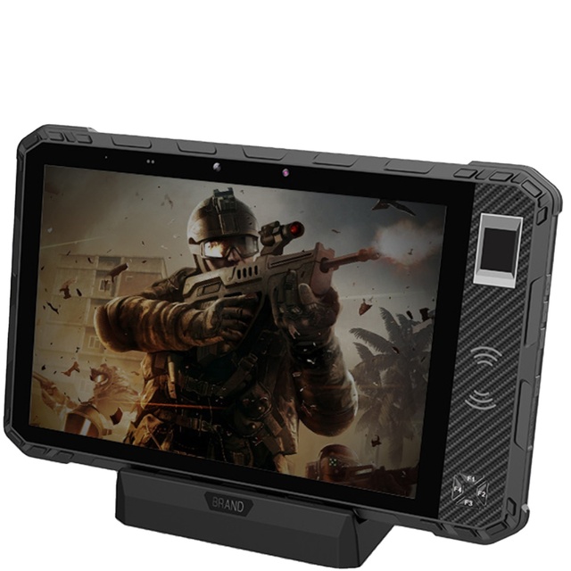 New Arrival 10000mAh 10.1inch Anti Dust Waterproof Rugged Tablet PC Industrial Android 11/12 NFC Scanner MTK Processor