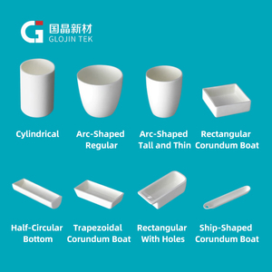 Alumina gốm Bát chịu nhiệt độ cao hỗ trợ nồi nấu kim loại để nấu chảy và Nấu chảy - Product Image 6