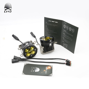 2020 litu ไฟหน้ารถออฟโรด LED ไฟตัดหมอก LED 3 "3นิ้ว12V 40W สำหรับ JEEP Wrangler JK - Product Image 4