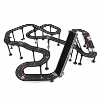 Piste de course de billes interactive personnalisée en direct en ligne avec simulation de course de pinball à gravité et parcours d'obstacles