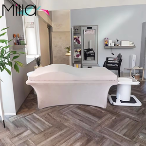 Có thể tháo rời cong Beauty Salon massage lông mi giường nệm Topper nhung Bìa - Product Image 3