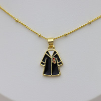 Nouveau Collier Pendentif Accessoires de Grossiste, Motif Trousse de Premiers Secours Médicale pour Hôpitaux, Médecins, Infirmières et Ambulances, avec Décoration Goutte d'Huile Colorée