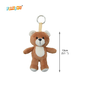 Famipet Fabricant Grossiste Personnalisé Nouveau Design Mignon Animaux en Peluche Pendentif Breloque de Sac à Dos Jouet Porte-clés - Product Image 2