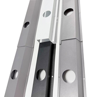 Projecteurs sur rail en aluminium 48V pour extérieur, éclairage ponctuel RGB permanent, étanche IP68, lumières de Noël et de fêtes