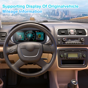 แผงหน้าปัดดิจิตอล NaviHua สำหรับรถยนต์ Skoda Fabia ปี 2008-2014 มาตรวัดความเร็วแบบ LCD ระบบ Linux แบบเสียบใช้งานได้ทันที - Product Image 2