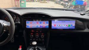 Nuevo Diseño de Radio para Auto con Pantalla Dual de 12.3 Pulgadas y Reproductor de DVD para Subaru BRZ Toyota <span class=keywords><strong>86</strong></span> con Navegación GPS y Carplay - Product Image 3