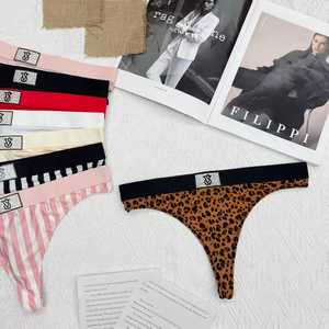 Traje de Baño de Punto Elástico de Cintura Baja Estilo <span class=keywords><strong>Victoria</strong></span>'s <span class=keywords><strong>Secret</strong></span>, Tanga <span class=keywords><strong>Sexy</strong></span> para Mujer - Product Image 2