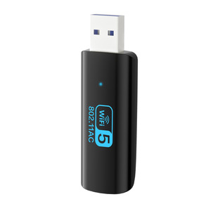 1300Mpbs USB 3.0 <span class=keywords><strong>Wifi</strong></span> 6 Dongle <span class=keywords><strong>802.11b</strong></span>/<span class=keywords><strong>g</strong></span>/n/AC Long Range Card mạng không dây rtl8812cu <span class=keywords><strong>Wifi</strong></span> Adapter cho máy chủ in - Product Image 3