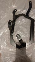 Support de modification de boîte latérale universel en alliage d'aluminium pour moto