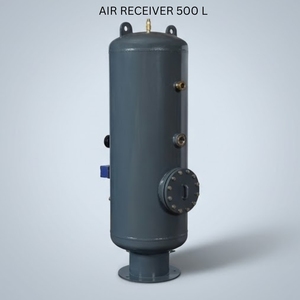 Réservoir d'air comprimé vertical de 500 litres, réservoir de stockage d'air industriel, réservoir d'air comprimé haute pression, réservoir de pression robuste - Product Image 3