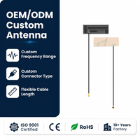 868/915MHz 6dBi Antena Vertikal Terintegrasi Tipe Ganda Fleksibel FPC PCB Kaku Peralatan LoRa LPWAN IoT 1.5 VSWR 50 Impedansi