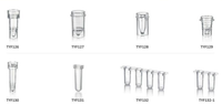 Cuvette colorimétrique jetable BS200 cuvette en plastique assortie avec Mindray BS200 10 trous