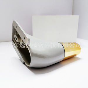YIJUN L-Shaped Plastic Furniture Legs Gray <b>Gold</b> Coated Modern Minimalist <b>Sofa</b> Bed Cabinet Leg Easy Installation - Product Image 5