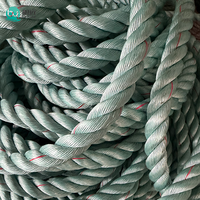 Ligne d'amarrage en polypropylène à 4 brins haute résistance, diamètre 12 mm, résistante à l'abrasion, corde pour quai flottant
