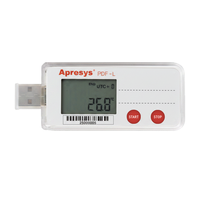 Registrador de Datos de Temperatura con Pantalla LCD de Alta Precisión, USB, Software OEM de Un Solo Uso, PDF-L, Cadena de Frío