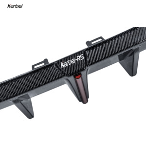 Đối với AUDI RS6 rs7 C8 tùy chỉnh/Khô sợi carbon phía sau Bumper khuếch tán môi phía sau Bumper Spoiler mở rộng OE phong cách phù hợp trực tiếp - Product Image 4
