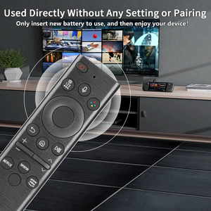 BN59-01386D Control Remoto Solar por Voz para Samsung, Reemplazo con Botones <span class=keywords><strong>NETFLIX</strong></span> y PrimeVideo, para Samsung Smart TV - Product Image 3