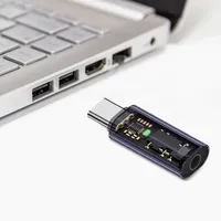 Adaptador de Audio USB Tipo C a 3.5mm, Adaptador Auxiliar Tipo C a 3.5mm para Auriculares, Compatible con iPhone 15, Samsung Galaxy S24, S23 Ultra