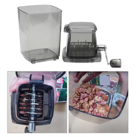 Machine à hacher les bouillettes de pêche à la carpe, portable, durable, en plastique transparent, pour utilisation en eau salée