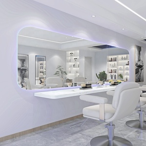 Espejo de Maquillaje LED, Espejo de Vanidad para Salón, Espejo de Belleza Ajustable de Vidrio para Peluquería y Salón de Belleza - Product Image 6