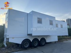 Kendaraan Trailer Bus Laboratorium Baja Mewah Modular Prefab yang Dapat Disesuaikan, Rumah Sakit Bergerak, Kontainer Medis, Klinik ISO/CE - Product Image 2