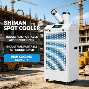 ชิมาน ผู้ผลิต ขายส่ง เครื่องปรับอากาศเคลื่อนที่อุตสาหกรรม 1000W 220V 400m³/ชม. ใช้สารทำความเย็น  แบบพกพา - Product Image 4