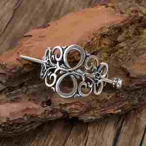 Épingles à cheveux celtiques pour femmes, pinces à cheveux vikings nordiques, bâtons à cheveux à nœud celtique, barrettes à cheveux en métal, épingles à cheveux - Product Image 3